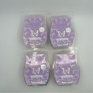 Scentsy Rainbows & Butterflies Wax Set of 4 New